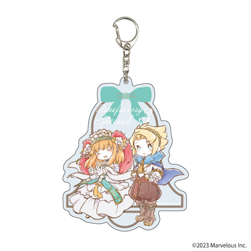 『ルーンファクトリー3スペシャル』デカアクリルキーホルダー 02/マイス&シア 結婚衣装ver.(グラフアートイラスト)